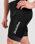 HOLOKOLO pantalones cortos de tirantes - NEAT - negro