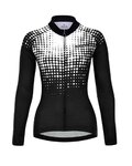 HOLOKOLO maillot de invierno de manga larga - POLAR LADY WINTER - blanco/negro