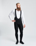 HOLOKOLO pantalones largos con tirantes - WINTER  - negro