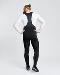 HOLOKOLO pantalones largos con tirantes - WINTER  - negro