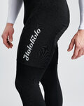 HOLOKOLO pantalones largos con tirantes - WINTER  - negro