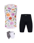 HOLOKOLO mega set - FLORAL ELITE LADY - blanco/negro/multicolor