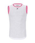 HOLOKOLO camiseta sin mangas - AIR LADY - rosa/blanco