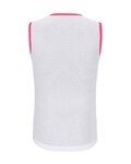 HOLOKOLO camiseta sin mangas - AIR LADY - rosa/blanco