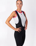 HOLOKOLO camiseta sin mangas - AIR LADY - rosa/blanco
