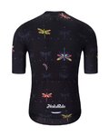 HOLOKOLO jersey de manga corta - DRAGONFLIES ELITE - negro