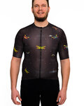 HOLOKOLO jersey de manga corta - DRAGONFLIES ELITE - negro