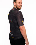 HOLOKOLO jersey de manga corta - DRAGONFLIES ELITE - negro