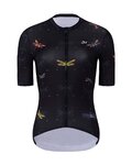 HOLOKOLO jersey de manga corta - DRAGONFLIES ELITE LADY - negro