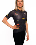 HOLOKOLO jersey de manga corta - DRAGONFLIES ELITE LADY - negro