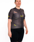 HOLOKOLO jersey de manga corta - DRAGONFLIES ELITE LADY - negro