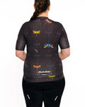 HOLOKOLO jersey de manga corta - DRAGONFLIES ELITE LADY - negro