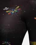 HOLOKOLO jersey de manga corta - DRAGONFLIES ELITE LADY - negro