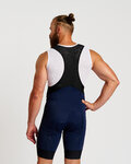 HOLOKOLO pantalones cortos de tirantes - ELITE - azul/negro