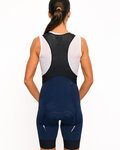 HOLOKOLO pantalones cortos de tirantes - ELITE - azul/negro
