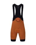 HOLOKOLO pantalones cortos de tirantes - ELITE - marrón/negro
