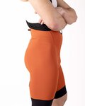 HOLOKOLO pantalones cortos de tirantes - ELITE - marrón/negro