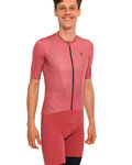 HOLOKOLO pantalones cortos de tirantes - ELITE - negro/rojo