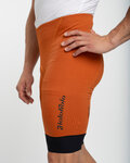 HOLOKOLO pantalones cortos sin tirantes - ELITE - negro/marrón