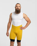 HOLOKOLO pantalones cortos sin tirantes - ELITE - negro/amarillo