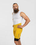 HOLOKOLO pantalones cortos sin tirantes - ELITE - negro/amarillo