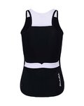HOLOKOLO maillot sin mangas - ENERGY LADY - blanco/negro