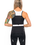 HOLOKOLO maillot sin mangas - ENERGY LADY - blanco/negro