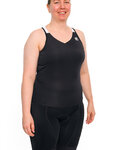 HOLOKOLO maillot sin mangas - ENERGY LADY - blanco/negro