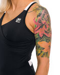 HOLOKOLO maillot sin mangas - ENERGY LADY - blanco/negro