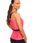 HOLOKOLO maillot sin mangas - ENERGY LADY - negro/rosa