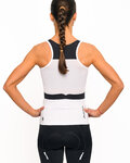 HOLOKOLO maillot sin mangas - ENERGY LADY - negro/blanco