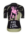 HOLOKOLO jersey de manga corta - WIND ELITE LADY - negro/multicolor