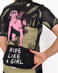 HOLOKOLO jersey de manga corta - WIND ELITE LADY - negro/multicolor