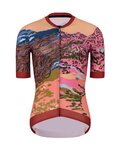 HOLOKOLO jersey de manga corta - FREE ELITE LADY - naranja/multicolor
