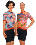HOLOKOLO jersey de manga corta - FREE ELITE LADY - naranja/multicolor
