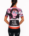 HOLOKOLO jersey de manga corta - SUNSET ELITE LADY - multicolor/rosa