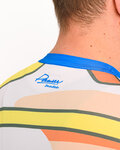 HOLOKOLO jersey de manga corta - HORIZON ELITE - blanco/multicolor