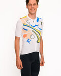 HOLOKOLO jersey de manga corta - UNIVERSE ELITE - blanco/multicolor