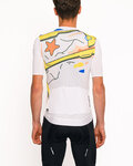 HOLOKOLO jersey de manga corta - UNIVERSE ELITE - blanco/multicolor