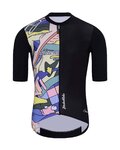 HOLOKOLO jersey de manga corta - ESCAPE ELITE - multicolor/negro