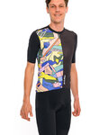 HOLOKOLO jersey de manga corta - ESCAPE ELITE - multicolor/negro