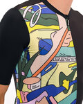 HOLOKOLO jersey de manga corta - ESCAPE ELITE - multicolor/negro
