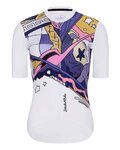 HOLOKOLO jersey de manga corta - FANTASY ELITE LADY - multicolor/blanco