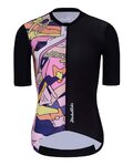 HOLOKOLO jersey de manga corta - ESCAPE ELITE LADY - negro/multicolor