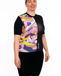 HOLOKOLO jersey de manga corta - ESCAPE ELITE LADY - negro/multicolor