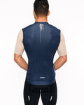 HOLOKOLO jersey de manga corta - VIBES - azul/marfil