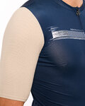 HOLOKOLO jersey de manga corta - VIBES - azul/marfil