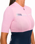 HOLOKOLO jersey de manga corta - VIBES LADY - azul/rosa