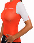 HOLOKOLO jersey de manga corta - VIBES LADY - blanco/rojo