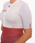 HOLOKOLO jersey de manga corta - VIBES LADY - rojo/blanco